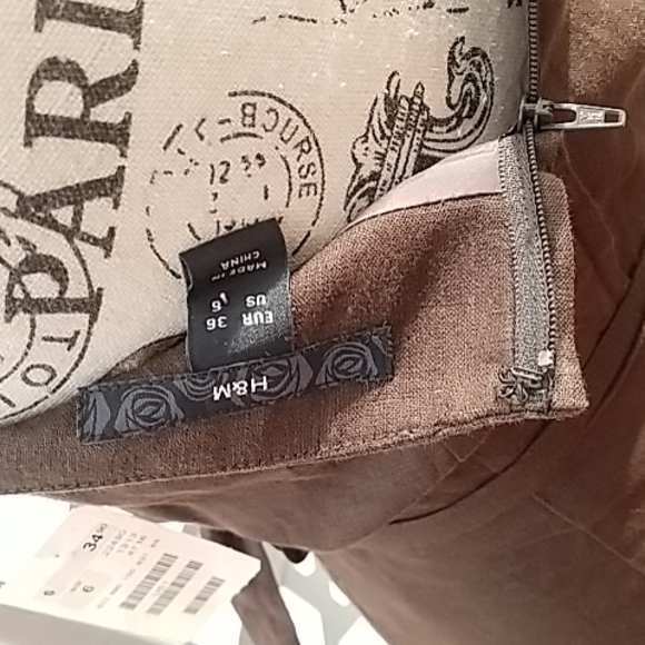 H&M Halter Linen Faux wrap Dress - Picture 6 of 6